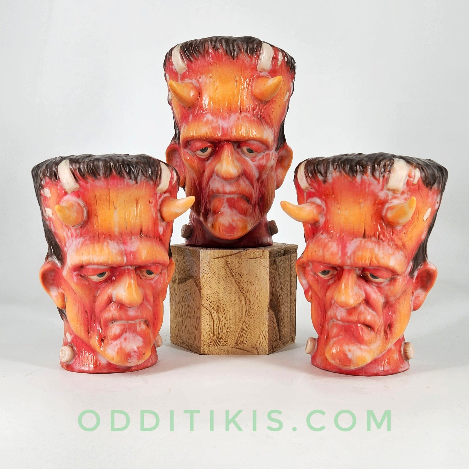 Frankie Devil - Frankensteins Monster - Tiki Mug | Art Guy Designs